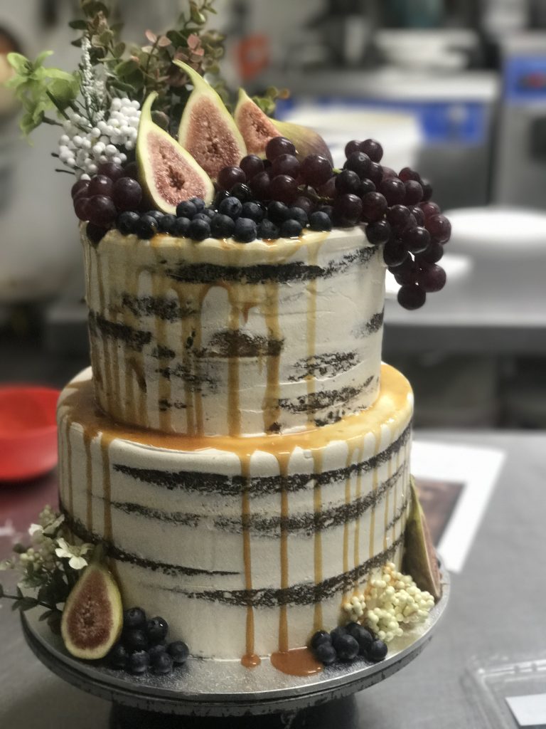 Naked Drip Cake Alfresco Cakes Gelati